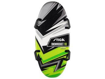 Stiga Snowrocket Graffiti 110 Black, Razzo Neve Black Ragazzo, Unisex, 110 cm