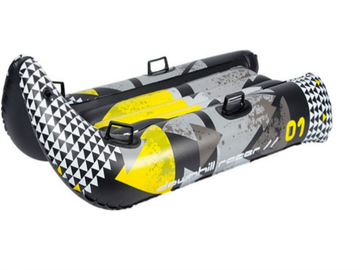 Freni Boyz Toys Dragon Glide Snow Sledge Racer Divertimento Invernale Sport Slitta Da Neve In Acciaio Volante 