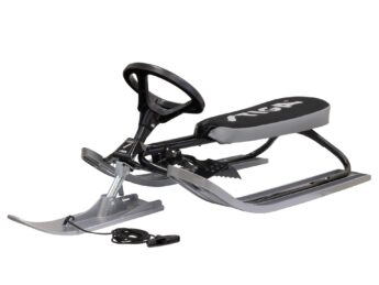 Slittino Stiga Snowracer edizione speciale Iconic argento-nero