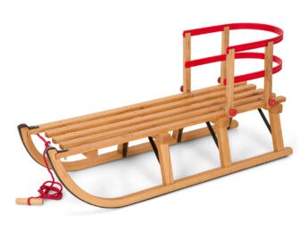 Slittino Davos marca Gloco molto forte 100cm con Schienale